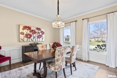 This 4-5 bedroom, two-story home in Panther Creek Subdivision on Panther Creek Country Club in Illinois - for sale on GolfHomes.com, golf home, golf lot