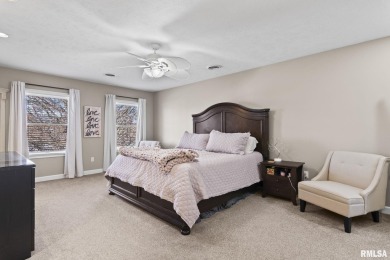 This 4-5 bedroom, two-story home in Panther Creek Subdivision on Panther Creek Country Club in Illinois - for sale on GolfHomes.com, golf home, golf lot