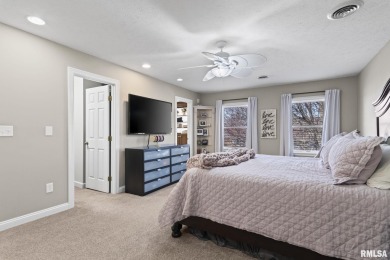 This 4-5 bedroom, two-story home in Panther Creek Subdivision on Panther Creek Country Club in Illinois - for sale on GolfHomes.com, golf home, golf lot