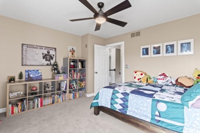 This 4-5 bedroom, two-story home in Panther Creek Subdivision on Panther Creek Country Club in Illinois - for sale on GolfHomes.com, golf home, golf lot