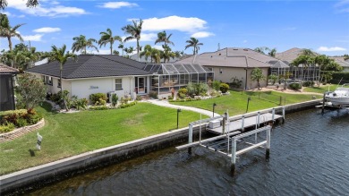 Waterfront paradise set in coveted Punta Gorda Isles. Ready for on Saint Andrews South Golf Club in Florida - for sale on GolfHomes.com, golf home, golf lot