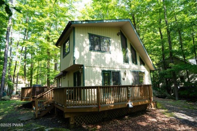Welcome to this classic Pocono lake chalet, nestled in the heart on The Hideout Golf in Pennsylvania - for sale on GolfHomes.com, golf home, golf lot