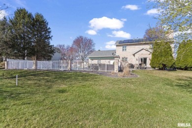 This 4-5 bedroom, two-story home in Panther Creek Subdivision on Panther Creek Country Club in Illinois - for sale on GolfHomes.com, golf home, golf lot