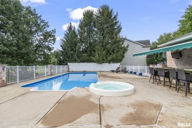 This 4-5 bedroom, two-story home in Panther Creek Subdivision on Panther Creek Country Club in Illinois - for sale on GolfHomes.com, golf home, golf lot