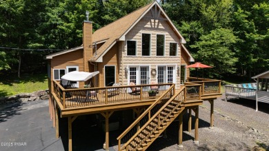 Meticulously maintained and beautifully updated chalet home in on The Hideout Golf in Pennsylvania - for sale on GolfHomes.com, golf home, golf lot