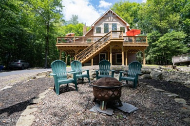 Meticulously maintained and beautifully updated chalet home in on The Hideout Golf in Pennsylvania - for sale on GolfHomes.com, golf home, golf lot