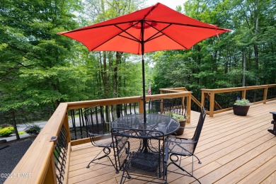 Meticulously maintained and beautifully updated chalet home in on The Hideout Golf in Pennsylvania - for sale on GolfHomes.com, golf home, golf lot