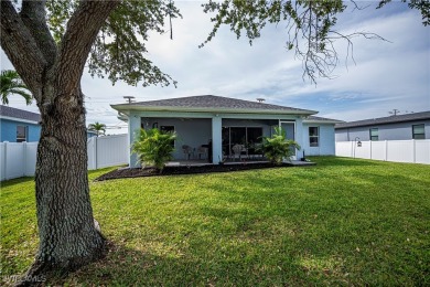 This fabulous home is situated on an oversized lot with a on Burnt Store Golf Club in Florida - for sale on GolfHomes.com, golf home, golf lot