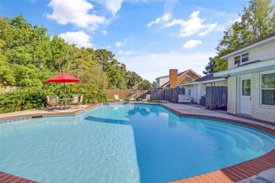 Indulge in comfort in this 4-bedroom, 2 bath, and two  1/2  bath on Timberlane Country Club in Louisiana - for sale on GolfHomes.com, golf home, golf lot