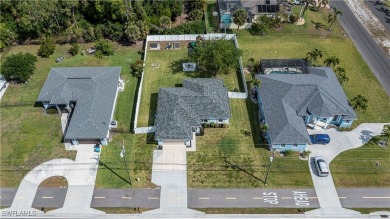 This fabulous home is situated on an oversized lot with a on Burnt Store Golf Club in Florida - for sale on GolfHomes.com, golf home, golf lot