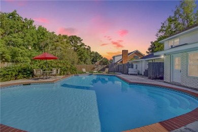 Indulge in comfort in this 4-bedroom, 2 bath, and two  1/2  bath on Timberlane Country Club in Louisiana - for sale on GolfHomes.com, golf home, golf lot