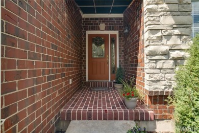 STUNNING 1.5 story villa overlooking the 8th green of on Winghaven Country Club in Missouri - for sale on GolfHomes.com, golf home, golf lot