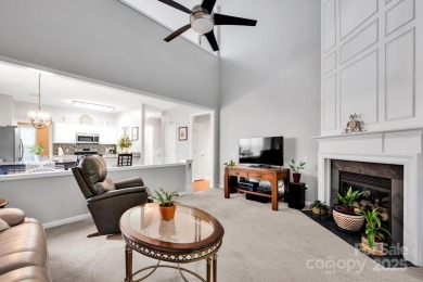 Perfect 3 bedroom home in desired Falcon Ridge.  Situated on on Highland Creek Golf Club in North Carolina - for sale on GolfHomes.com, golf home, golf lot