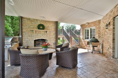 GOLF COURSE LIVING AT ITS FINEST! This custom atrium ranch on Sunset Hills Country Club in Illinois - for sale on GolfHomes.com, golf home, golf lot