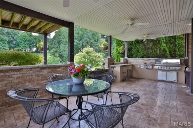 GOLF COURSE LIVING AT ITS FINEST! This custom atrium ranch on Sunset Hills Country Club in Illinois - for sale on GolfHomes.com, golf home, golf lot