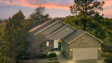 Exquisitely located on the edge of 22 acres of HOA owned forest on The Ridge At Castle Pines North in Colorado - for sale on GolfHomes.com, golf home, golf lot
