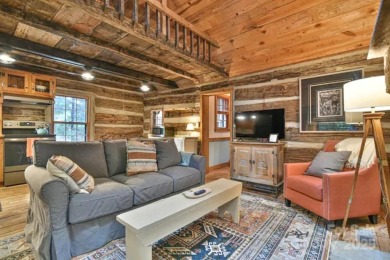 Charming Historic Cabin w/ Year-Round Mountain Views looking on Black Mountain Golf Course in North Carolina - for sale on GolfHomes.com, golf home, golf lot