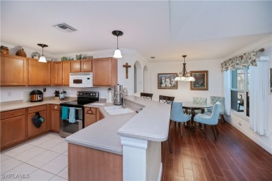 Welcome to this fabulous salt water pool home with a tranquil on Burnt Store Golf Club in Florida - for sale on GolfHomes.com, golf home, golf lot