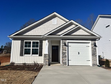 Don't miss this beautiful new ranch home in Clayton's Ashcroft on Riverwood Golf and Athletic Club in North Carolina - for sale on GolfHomes.com, golf home, golf lot