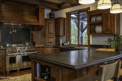 TIMELESS TIMBER-FRAMED CUSTOM HOME IN THE PRESTIGEOUS BLACK ROCK on The Golf Club at Black Rock in Idaho - for sale on GolfHomes.com, golf home, golf lot