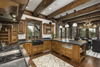 TIMELESS TIMBER-FRAMED CUSTOM HOME IN THE PRESTIGEOUS BLACK ROCK on The Golf Club at Black Rock in Idaho - for sale on GolfHomes.com, golf home, golf lot