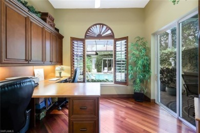 Welcome to this inviting cabana-style residence in Sanctuary at on The Colony Golf and Country Club in Florida - for sale on GolfHomes.com, golf home, golf lot