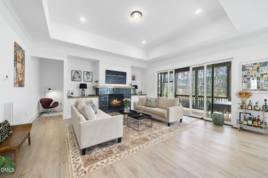 Tucked away on a quiet cul-de-sac in the prestigious Hasentree on Hasentree Club in North Carolina - for sale on GolfHomes.com, golf home, golf lot