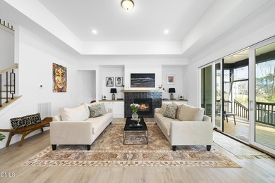 Tucked away on a quiet cul-de-sac in the prestigious Hasentree on Hasentree Club in North Carolina - for sale on GolfHomes.com, golf home, golf lot