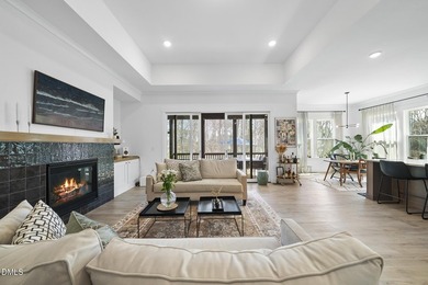 Tucked away on a quiet cul-de-sac in the prestigious Hasentree on Hasentree Club in North Carolina - for sale on GolfHomes.com, golf home, golf lot