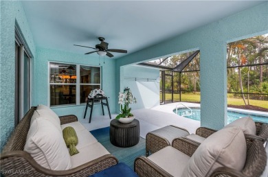 Welcome to this fabulous salt water pool home with a tranquil on Burnt Store Golf Club in Florida - for sale on GolfHomes.com, golf home, golf lot