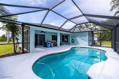 Welcome to this fabulous salt water pool home with a tranquil on Burnt Store Golf Club in Florida - for sale on GolfHomes.com, golf home, golf lot