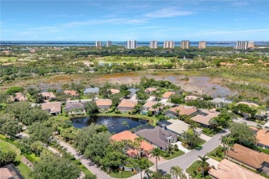Welcome to this inviting cabana-style residence in Sanctuary at on The Colony Golf and Country Club in Florida - for sale on GolfHomes.com, golf home, golf lot