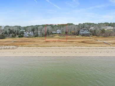 Exceptional & very rare opportunity to own a direct waterfront on Chequessett Country Club in Massachusetts - for sale on GolfHomes.com, golf home, golf lot