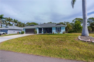 Welcome to this fabulous salt water pool home with a tranquil on Burnt Store Golf Club in Florida - for sale on GolfHomes.com, golf home, golf lot