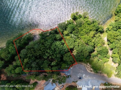 Beautiful lot inside Lake Martin's Newest luxury residential on  in Alabama - for sale on GolfHomes.com, golf home, golf lot