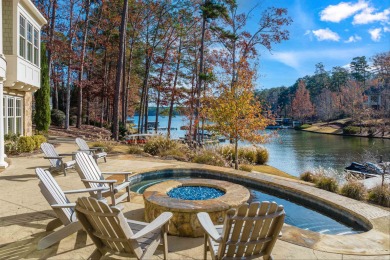 Calm and comforting, this spacious 4 bdr, 5.5 bath on Reynolds Lake Oconee - The National  in Georgia - for sale on GolfHomes.com, golf home, golf lot