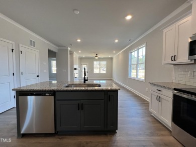 Premium lot! Beautiful new ranch home in Clayton's Ashcroft on Riverwood Golf and Athletic Club in North Carolina - for sale on GolfHomes.com, golf home, golf lot