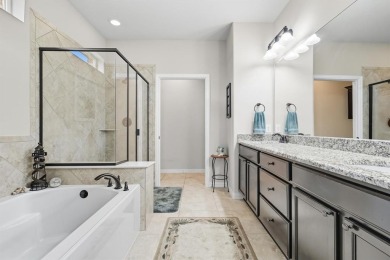 Stunning Surrey Crest Model located in the 55+ community of on Frisco Lakes Golf Course in Texas - for sale on GolfHomes.com, golf home, golf lot