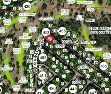 Buildable Corner Lot in Citrus Springs presenting an excellent on Citrus Springs Country Club in Florida - for sale on GolfHomes.com, golf home, golf lot