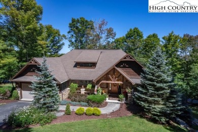 This stunning 5 bedroom, 4 bath home offers both space and style on Beech Mountain Club in North Carolina - for sale on GolfHomes.com, golf home, golf lot