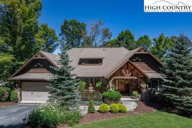 This stunning 5 bedroom, 4 bath home offers both space and style on Beech Mountain Club in North Carolina - for sale on GolfHomes.com, golf home, golf lot