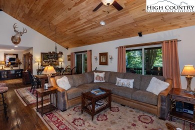 This stunning 5 bedroom, 4 bath home offers both space and style on Beech Mountain Club in North Carolina - for sale on GolfHomes.com, golf home, golf lot