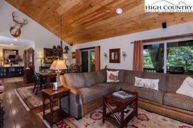 This stunning 5 bedroom, 4 bath home offers both space and style on Beech Mountain Club in North Carolina - for sale on GolfHomes.com, golf home, golf lot