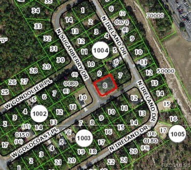 Buildable Corner Lot in Citrus Springs presenting an excellent on Citrus Springs Country Club in Florida - for sale on GolfHomes.com, golf home, golf lot