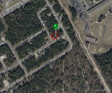 Buildable Corner Lot in Citrus Springs presenting an excellent on Citrus Springs Country Club in Florida - for sale on GolfHomes.com, golf home, golf lot