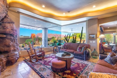 Experience luxury living in this beautiful single-level custom on  in Utah - for sale on GolfHomes.com, golf home, golf lot