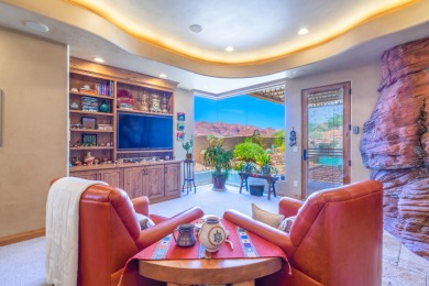 Experience luxury living in this beautiful single-level custom on  in Utah - for sale on GolfHomes.com, golf home, golf lot
