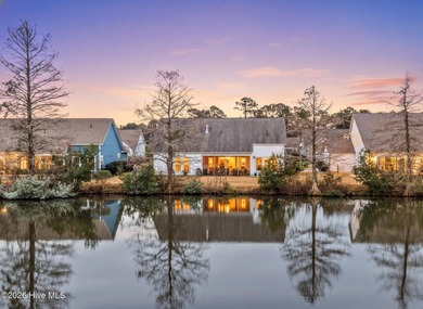 Experience the perfect blend of luxury, privacy, and coastal on Crow Creek Golf Club in North Carolina - for sale on GolfHomes.com, golf home, golf lot