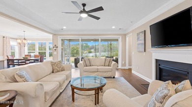 Experience the perfect blend of luxury, privacy, and coastal on Crow Creek Golf Club in North Carolina - for sale on GolfHomes.com, golf home, golf lot