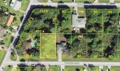 This property is just the ideal place to build your dream home on Port Charlotte Golf Club in Florida - for sale on GolfHomes.com, golf home, golf lot